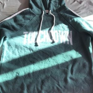 Cropped hoodie touchdown